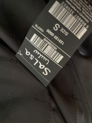 Abrigo de lana Salsa