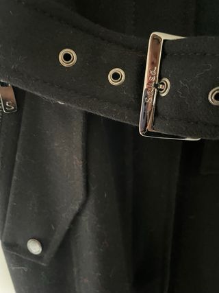 Abrigo de lana Salsa