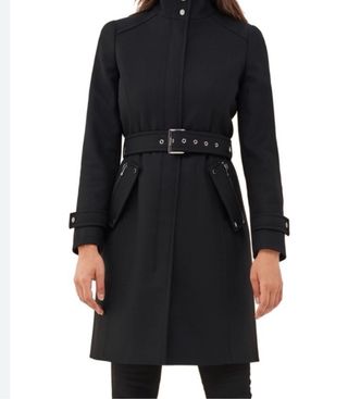 Abrigo de lana Salsa