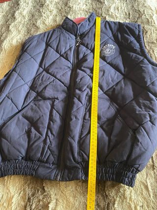 Chaleco de trabajo azul