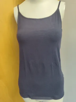 Camiseta tirantes azul