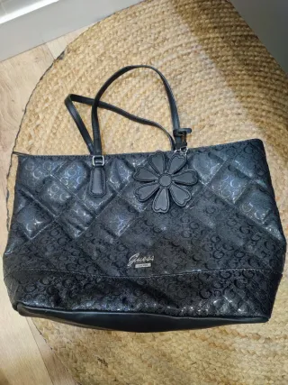 Bolso Guess Negro Mujer
