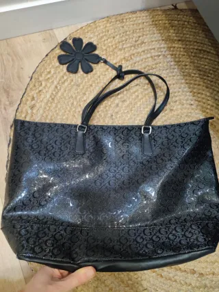 Bolso Guess Negro Mujer