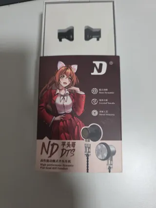 Auriculares ND DTS Flat Head HiFi