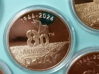 Monedas Conmemorativas D-Day 80 Aniversario