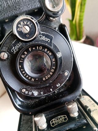 Cámara Zeiss Ikon Cocarette Vintage Analógica.