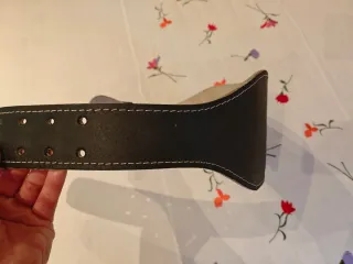 Cinturón Lumbar Pesas Powerlifting Talla L