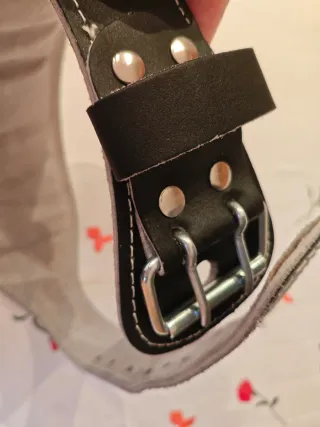 Cinturón Lumbar Pesas Powerlifting Talla L