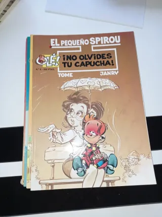7 comics pequeño spirou