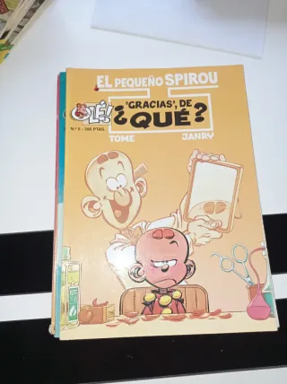 7 comics pequeño spirou
