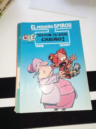 7 comics pequeño spirou