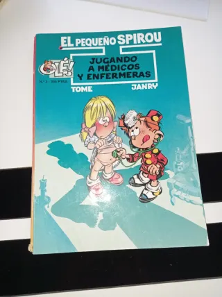 7 comics pequeño spirou