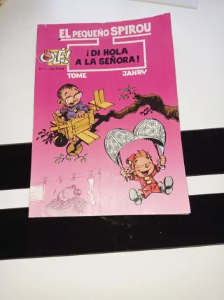 7 comics pequeño spirou