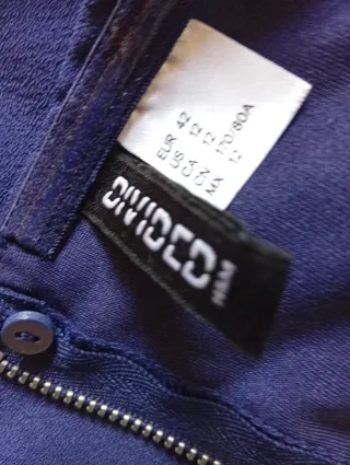 Mono corto palabra de honor azul Talla 42