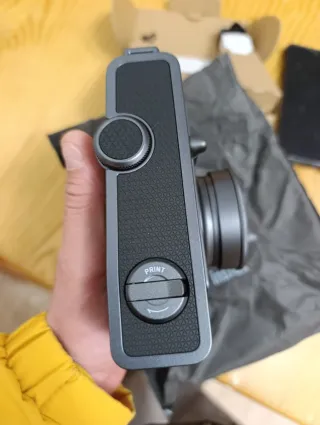 Fujifilm Instax Wide Evo Cámara Híbrida Negra