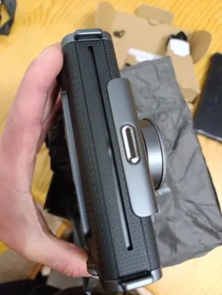 Fujifilm Instax Wide Evo Cámara Híbrida Negra