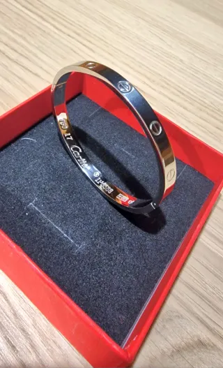 Love bangle Acero inoxidable