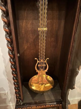 Reloj de pie Arillaga Pamplona antiguo