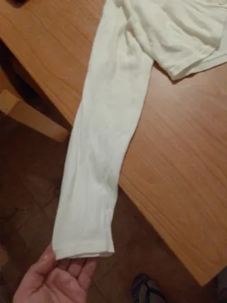 Chaqueta blanca niña talla 11-12