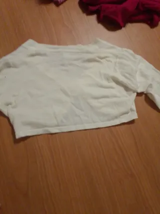 Chaqueta blanca niña talla 11-12