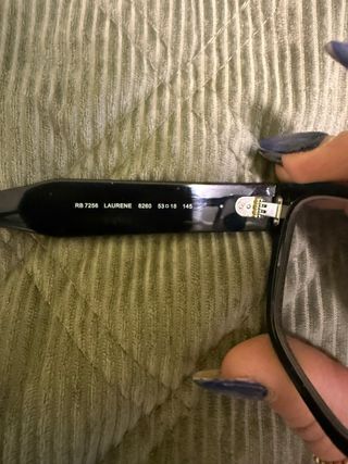 Montura Gafas Ray-Ban Negra