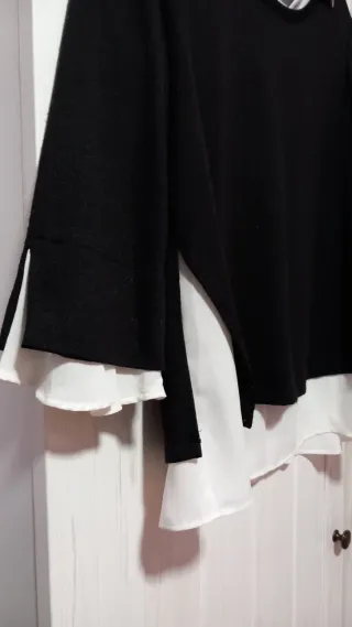 REGALO Jersey C&A con camisa blanca manga larga