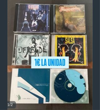 Lote 4 CDs: No More Games, Traummelodien, Salsa