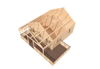 FABRICAMOS Y MONTAMOS  CASA DE MADERA