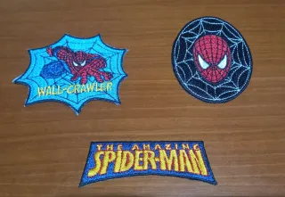Nuevo Pack 3 Parches térmicos ropa de Spiderman