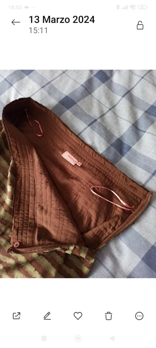 Falda recta Trucco T.42