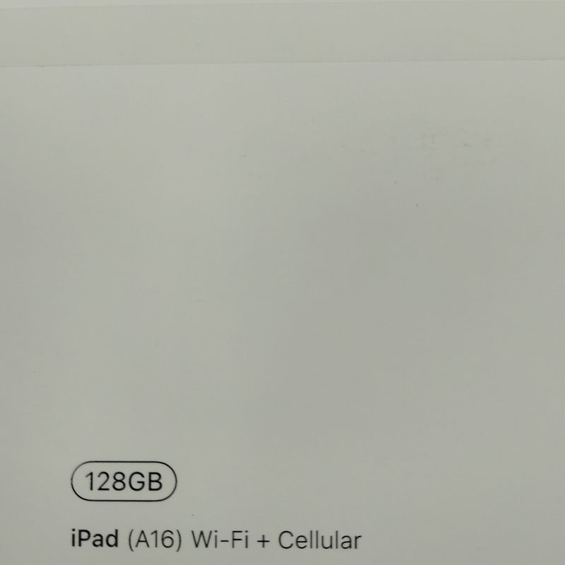 iPad iPad A16 Wi-Fi + Cellular 128GB (32 ciclos de carga) afbeelding 3