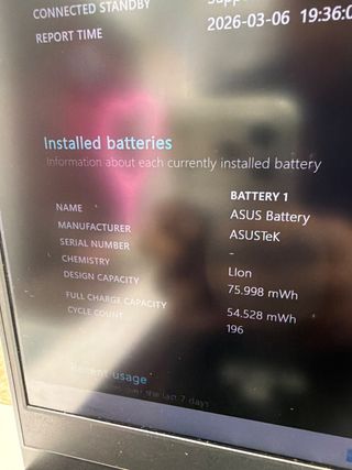 Ordenador Portátil Asus Tuf Dash 15 I7-11370H 8ram/512Gb (T