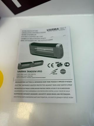 Calefactor De Terraza varma electric tanden infrared irk ipx