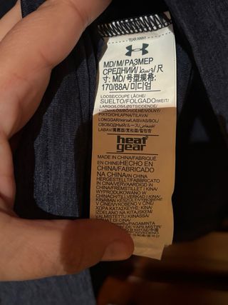 Camiseta Under Armour Superman Azul