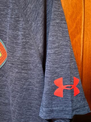 Camiseta Under Armour Superman Azul