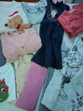 Lote Ropa Niña 5 Años Invierno