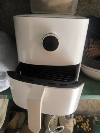 Freidora de aire blanca 3,5