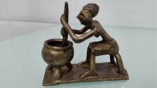 Figuras cobre oficios antiguas