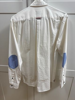 Camisa Pedro del Hierro blanca con parches