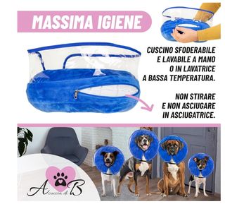 Collare Elisabettiano Gonfiabile Cane