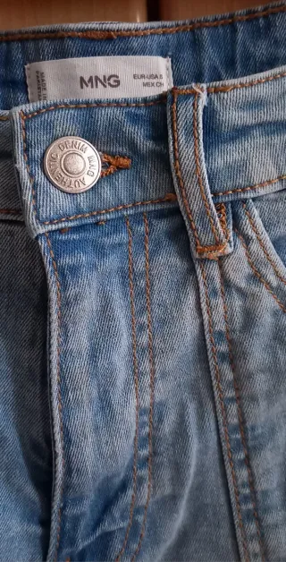 Shorts vaqueros desgastados