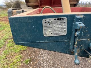 Remolque agrícola basculante ANDO