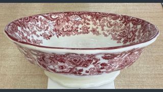 Ensaladera Cartuja Sevilla Mod. 202 Rosa