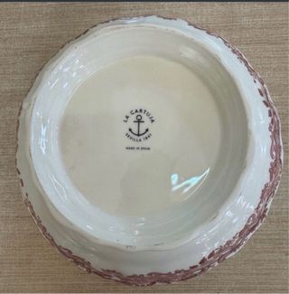 Ensaladera Cartuja Sevilla Mod. 202 Rosa