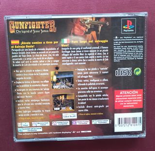 Gunfighter The Legend of Jesse James PS1 Completo