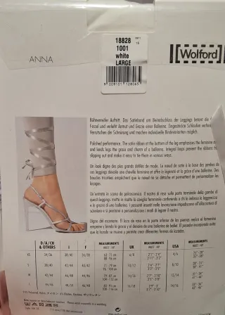 3 pares de medias Wolford nuevas, negro y gris