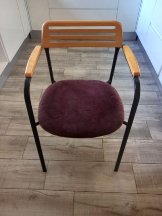 Silla Andreu World madera y metal