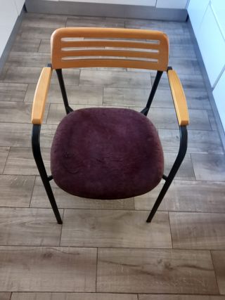 Silla Andreu World madera y metal