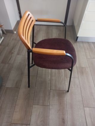 Silla Andreu World madera y metal