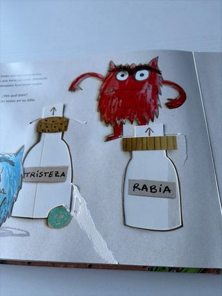 El Monstruo de Colores, un libro pop-up